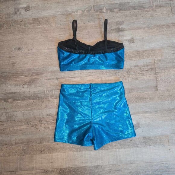 ✨ Custom 2-Piece Dance Costume – Child Medium (8/10) ✨ - Picture 2 of 5